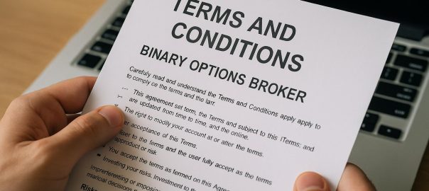 Binary options broker terms and conditions traders skip