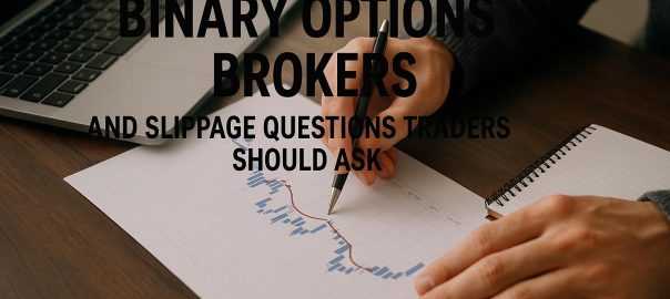 Binary options brokers and slippage questions traders should ask